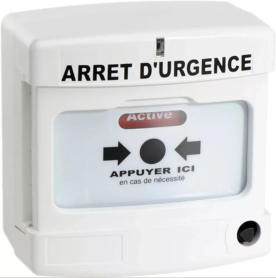 DM d'arrêt d'urgence - simple contact